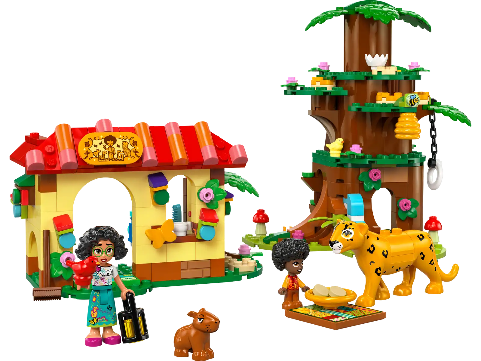 Completely Built Lego® Set of Antonio's Animal Sanctuary