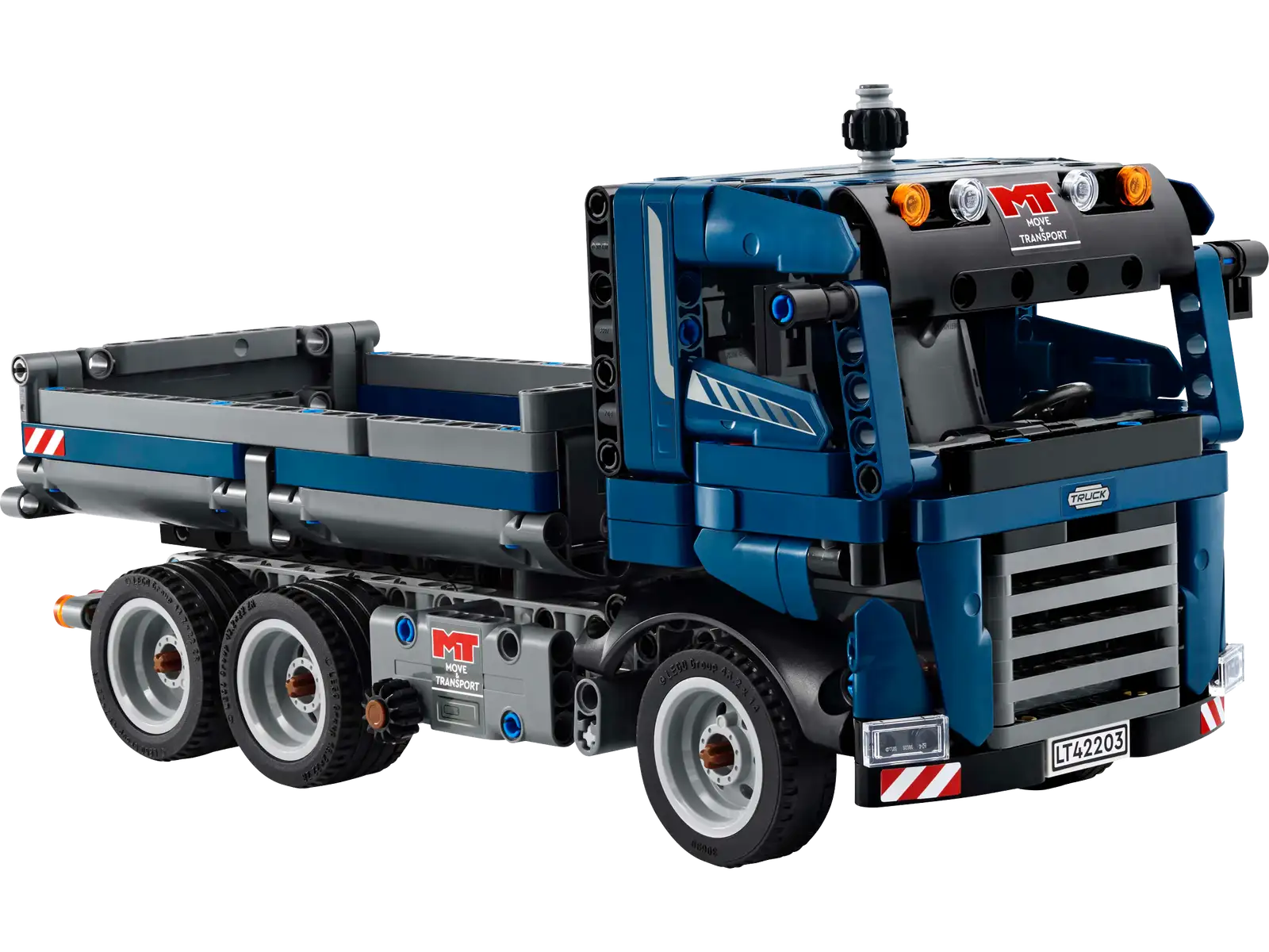 Completely Built Lego® Set of Tipping Dump Truck