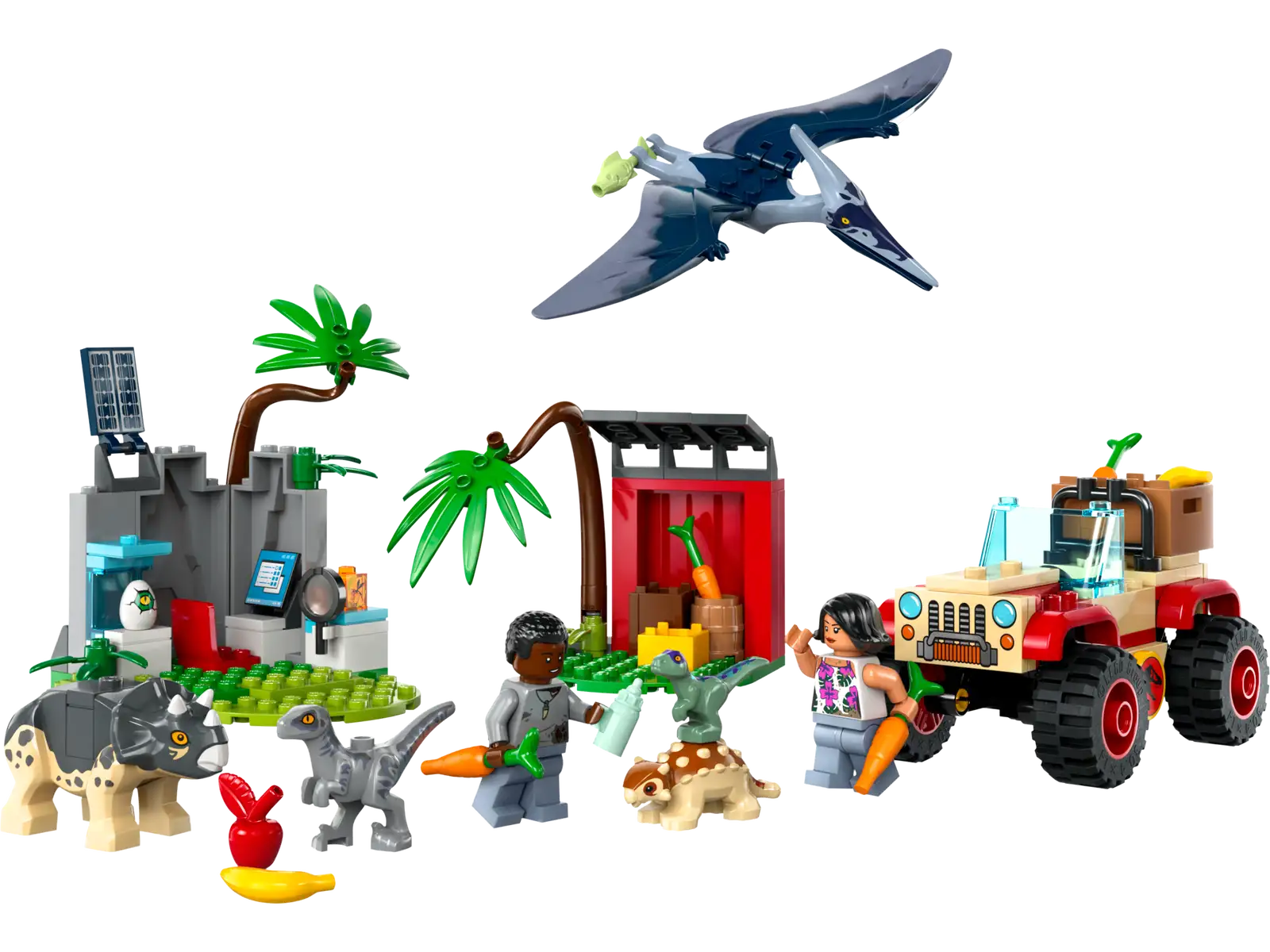Completely Built Lego® Set of Baby Dinosaur Rescue Center