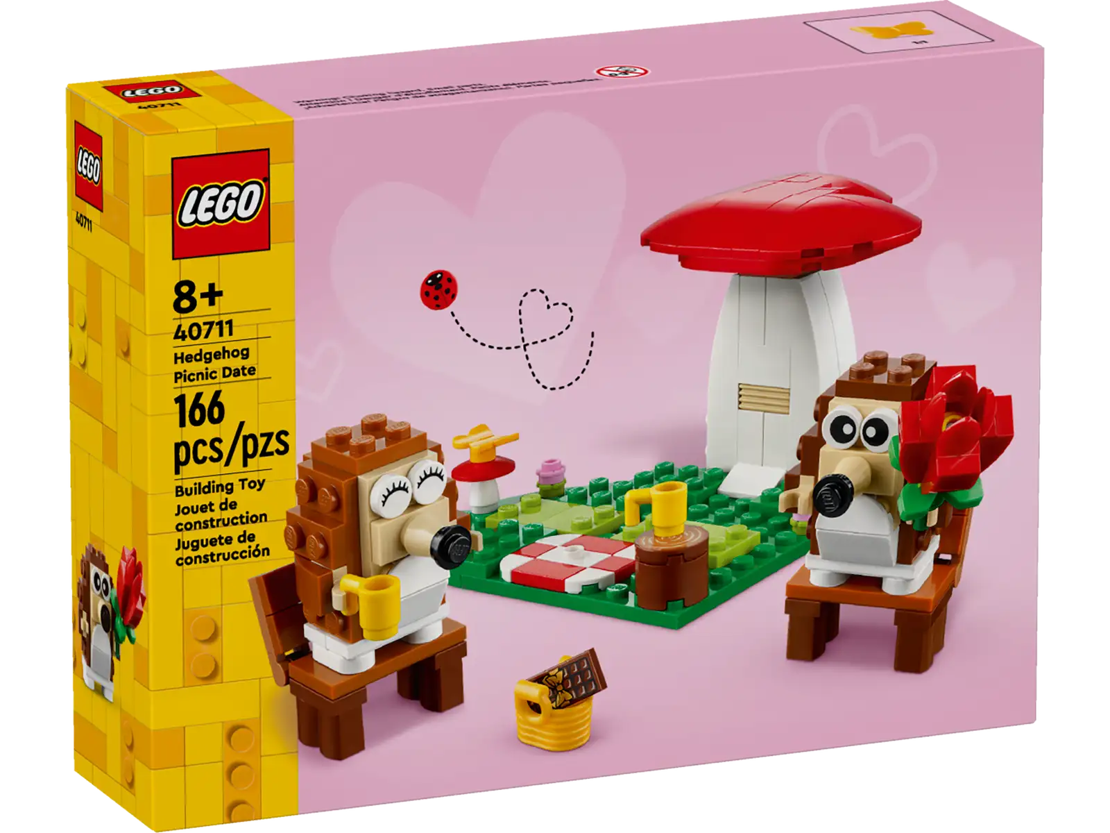 Completely Built Lego® Set of Hedgehog Picnic Date
