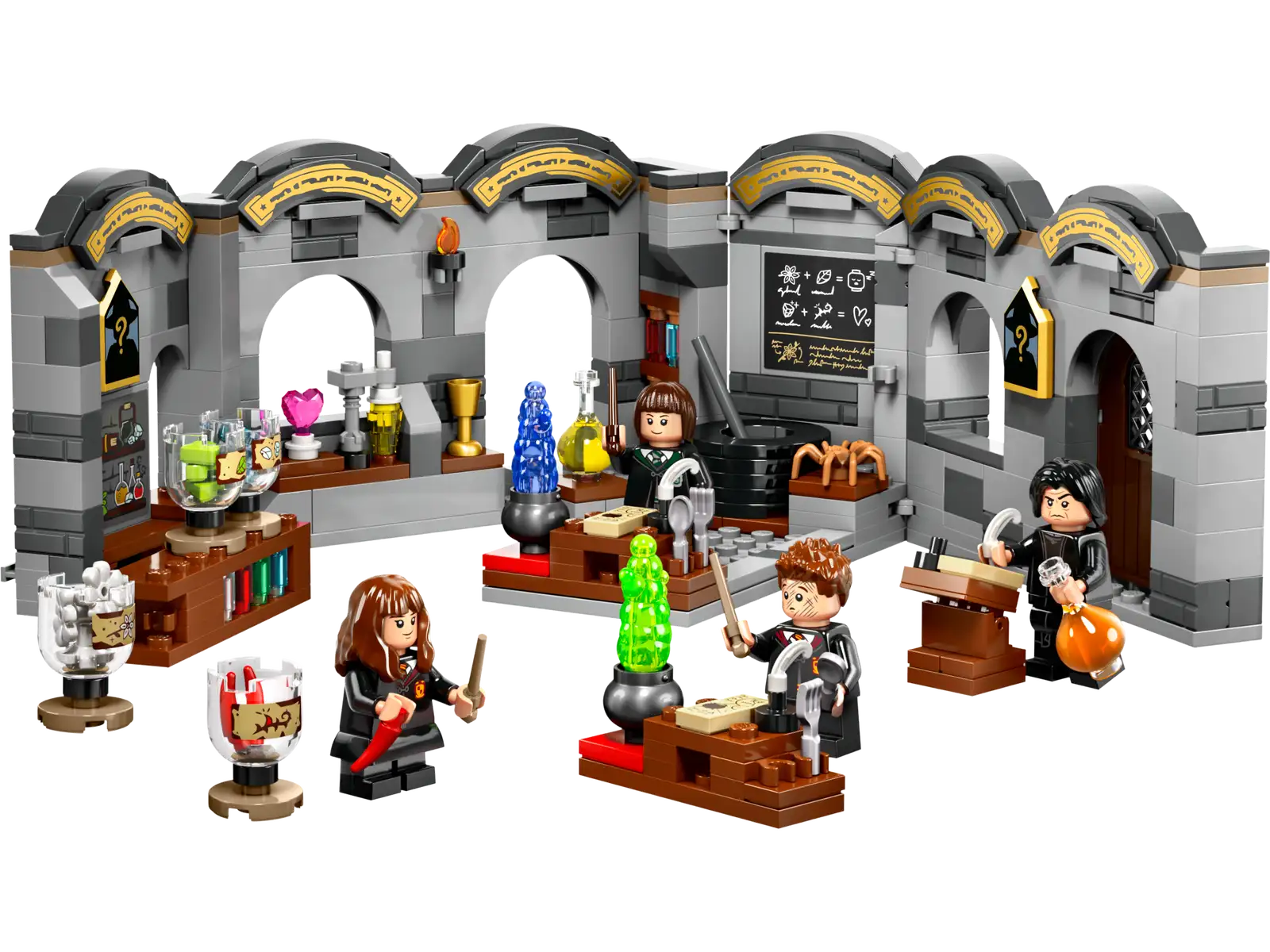 Completely Built Lego® Set of Hogwarts Castle: Potions Class