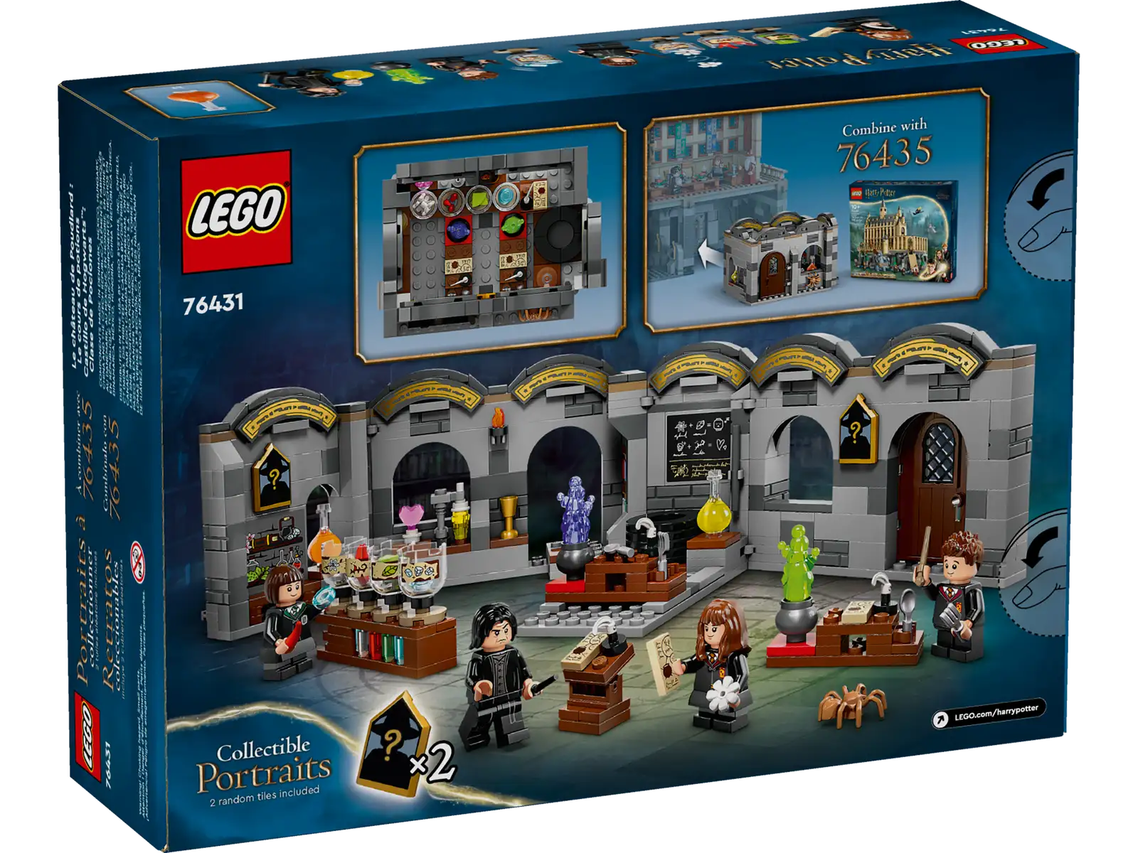 Retail Box of Lego® Set of Hogwarts Castle: Potions Class