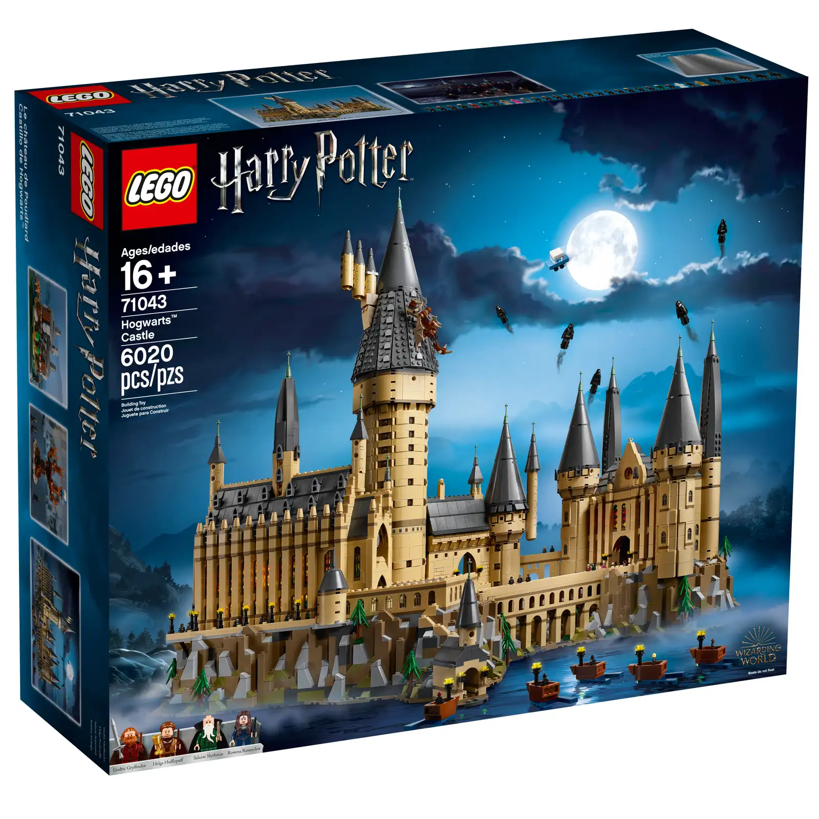71043-1 Hogwarts Castle Retail Box of Lego® Set of Hogwarts Castle