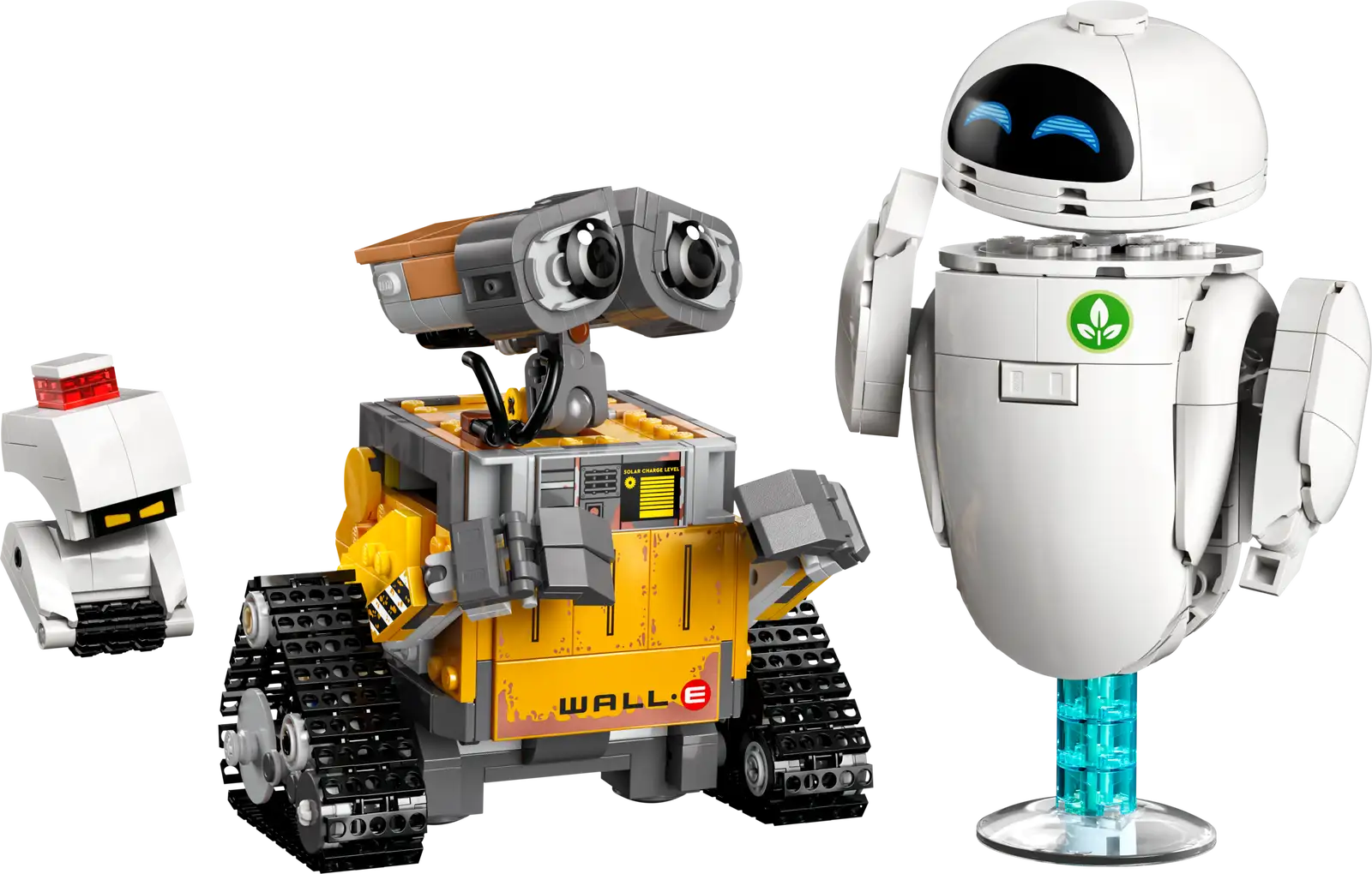 Completely Built Lego® Set of WALL-E and EVE