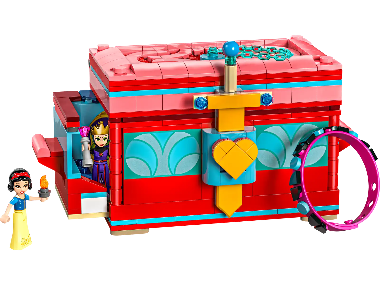 Completely Built Lego® Set of Snow White's Jewelry Box