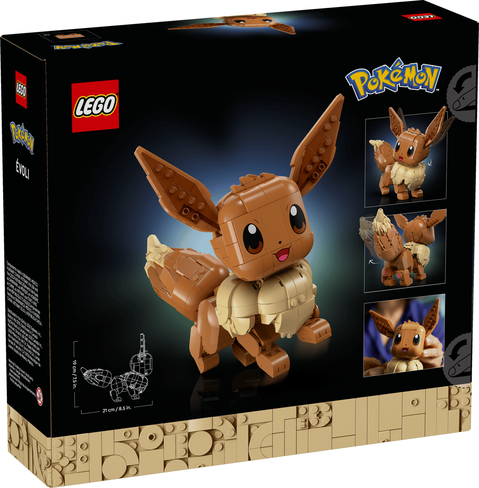 72151-1 Eevee Retail Box of Lego® Set of Eevee