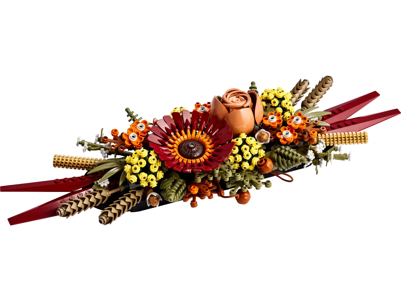 Completely Built Lego® Set of Dried Flower Centerpiece