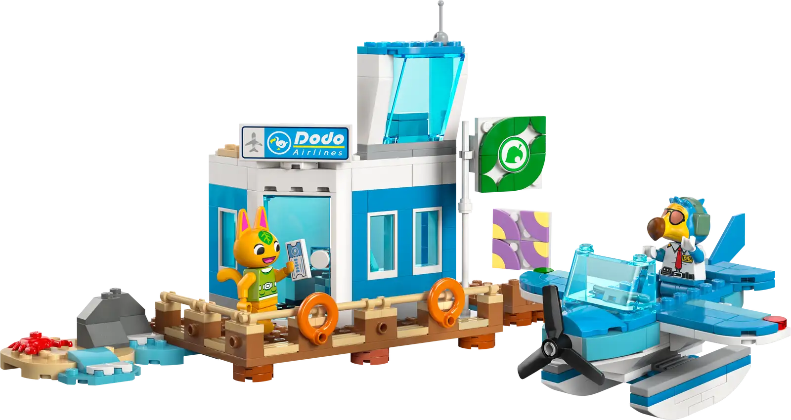 Completely Built Lego® Set of Fly with Dodo Airlines