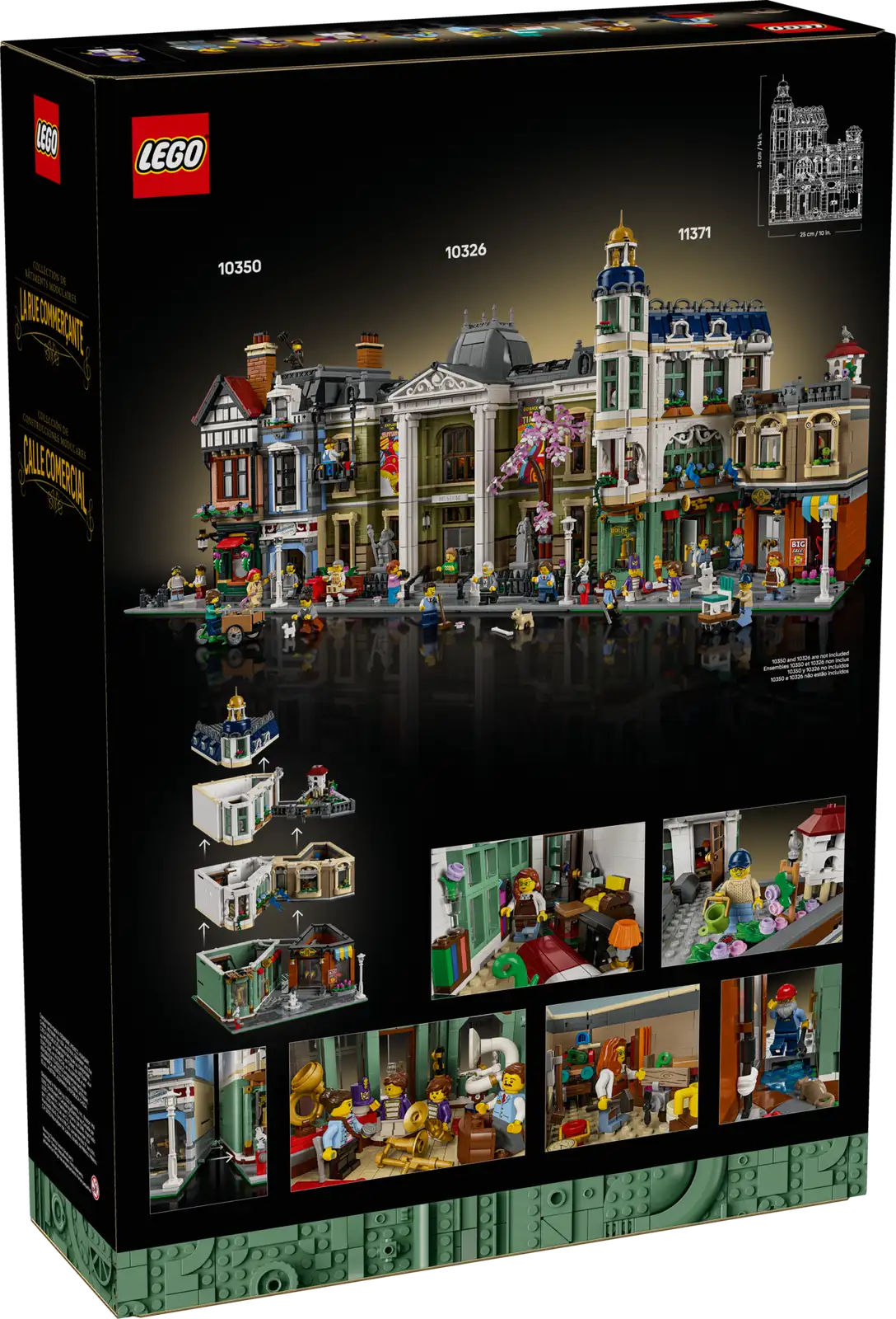 11371-1 Shopping Street Retail Box of Lego® Set of Shopping Street