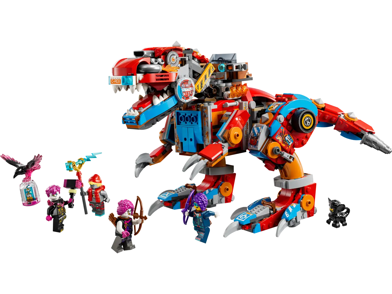 Completely Built Lego® Set of Cooper's C-Rex Robot Dinosaur