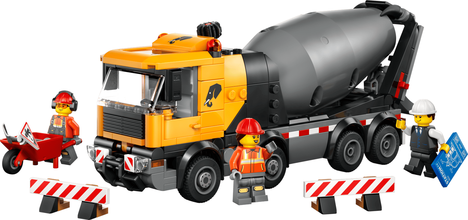 Completely Built Lego® Set of Cement Mixer