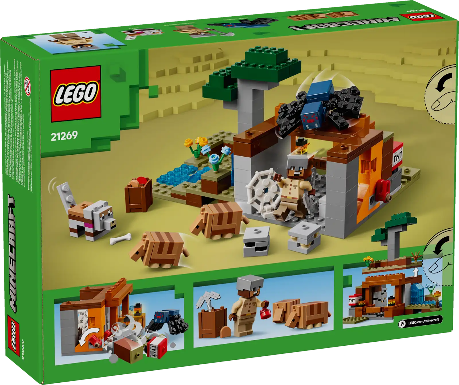 21269-1 The Armadillo Mine Expedition Retail Box of Lego® Set of The Armadillo Mine Expedition