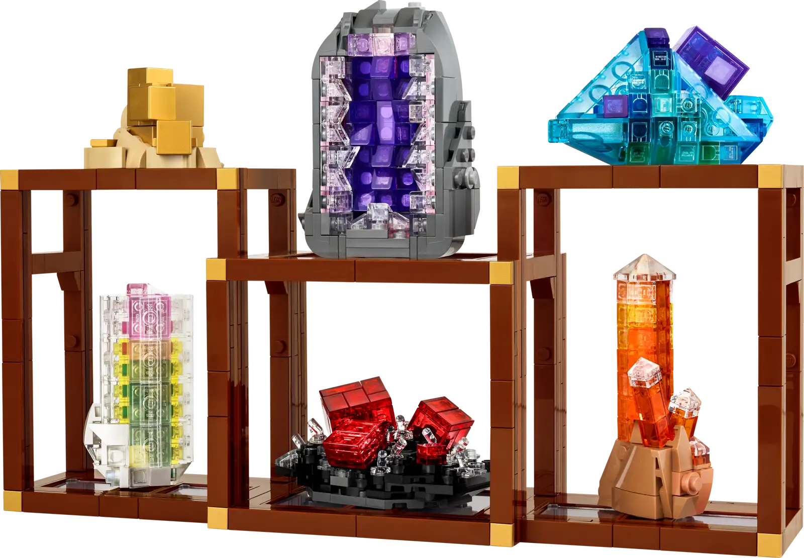Completely Built Lego® Set of Mineral Collection