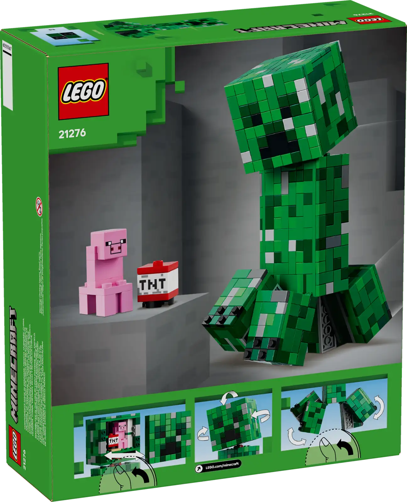 21276-1 The Creeper Retail Box of Lego® Set of The Creeper