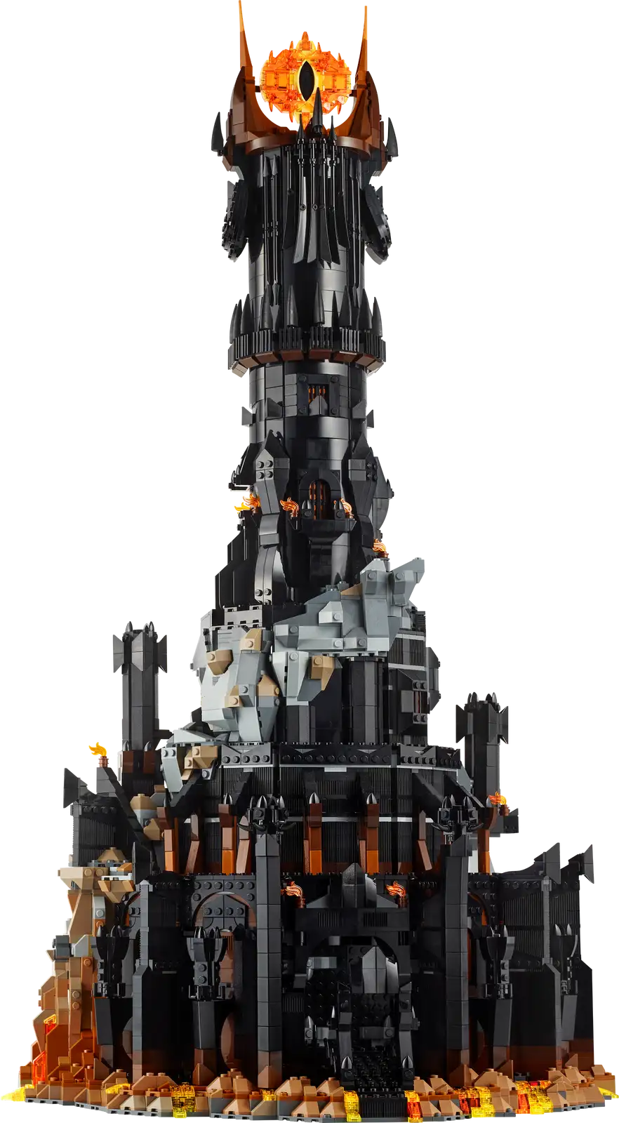 Rent The Lord of the Rings Barad dur Lego Set Rent Icons Lego Sets BrickDrop