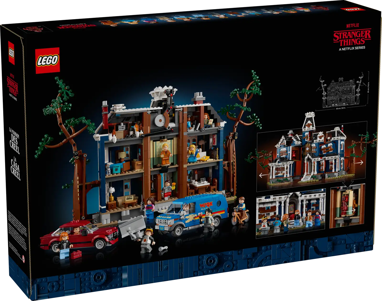 11370-1 Stranger Things: The Creel House Retail Box of Lego® Set of Stranger Things: The Creel House