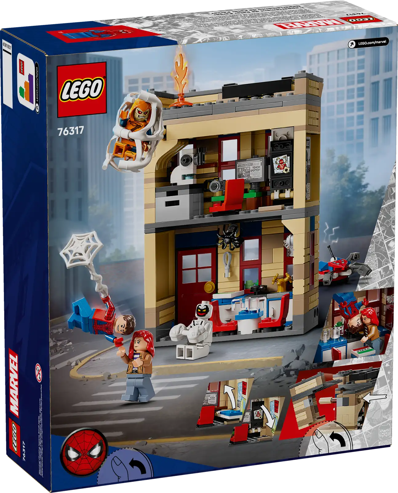 Retail Box of Lego® Set of Peter Parker’s Apartment