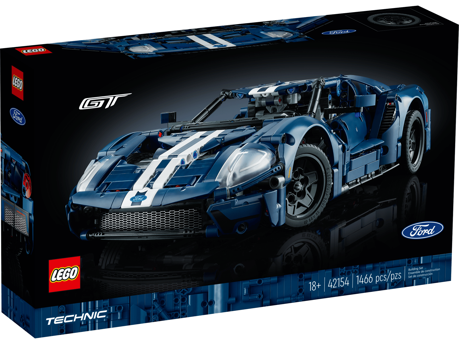 42154-1 2022 Ford GT Retail Box of Lego® Set of 2022 Ford GT