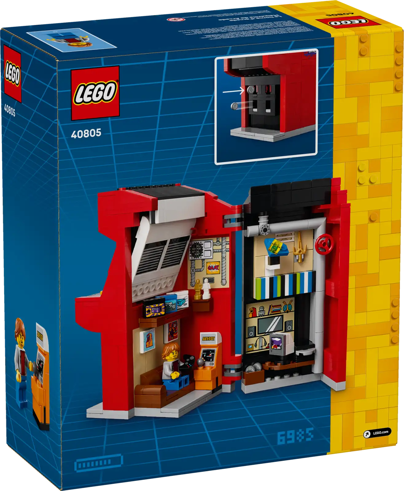 Retail Box of Lego® Set of Arcade Machine