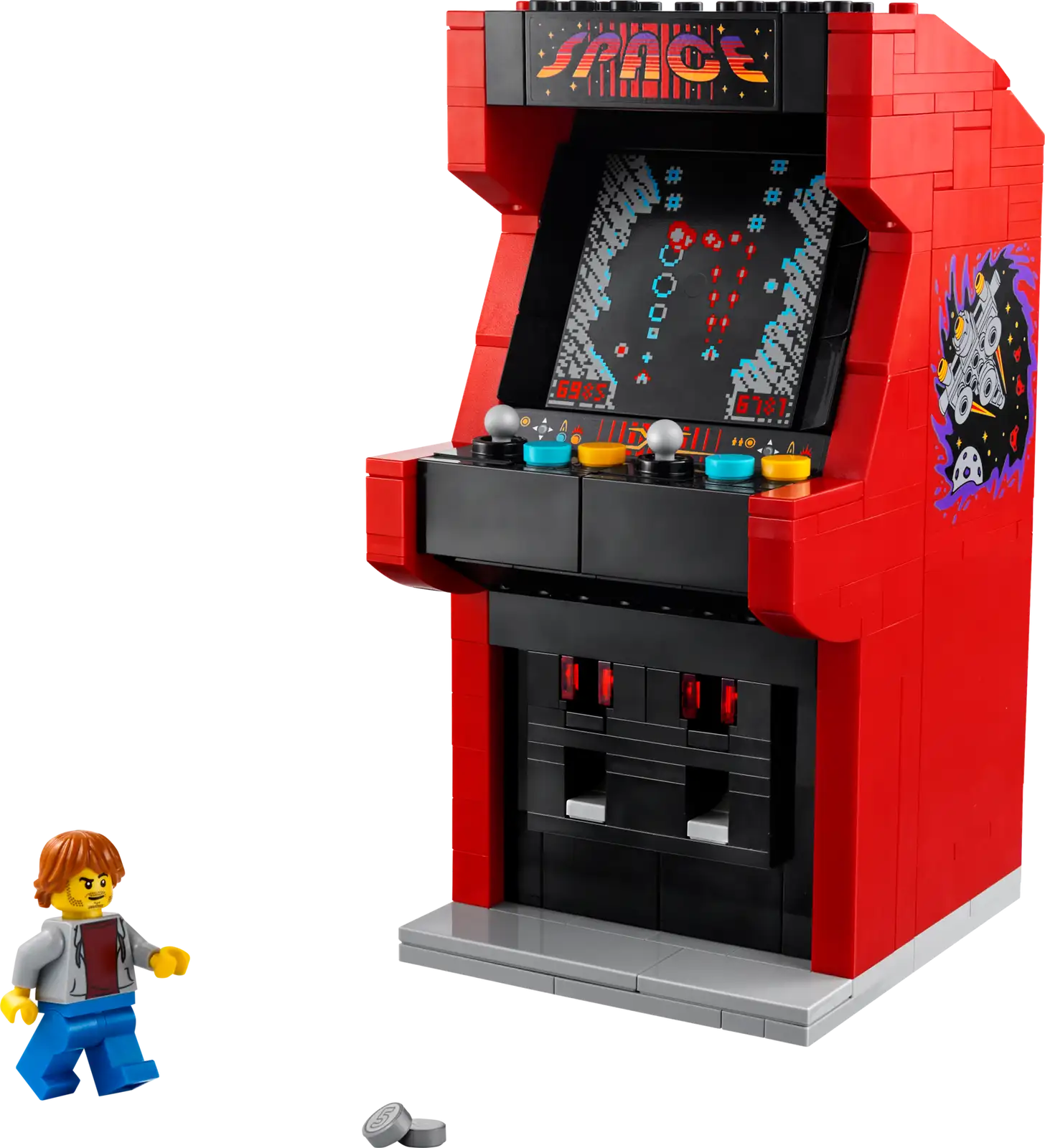 Completely Built Lego® Set of Arcade Machine