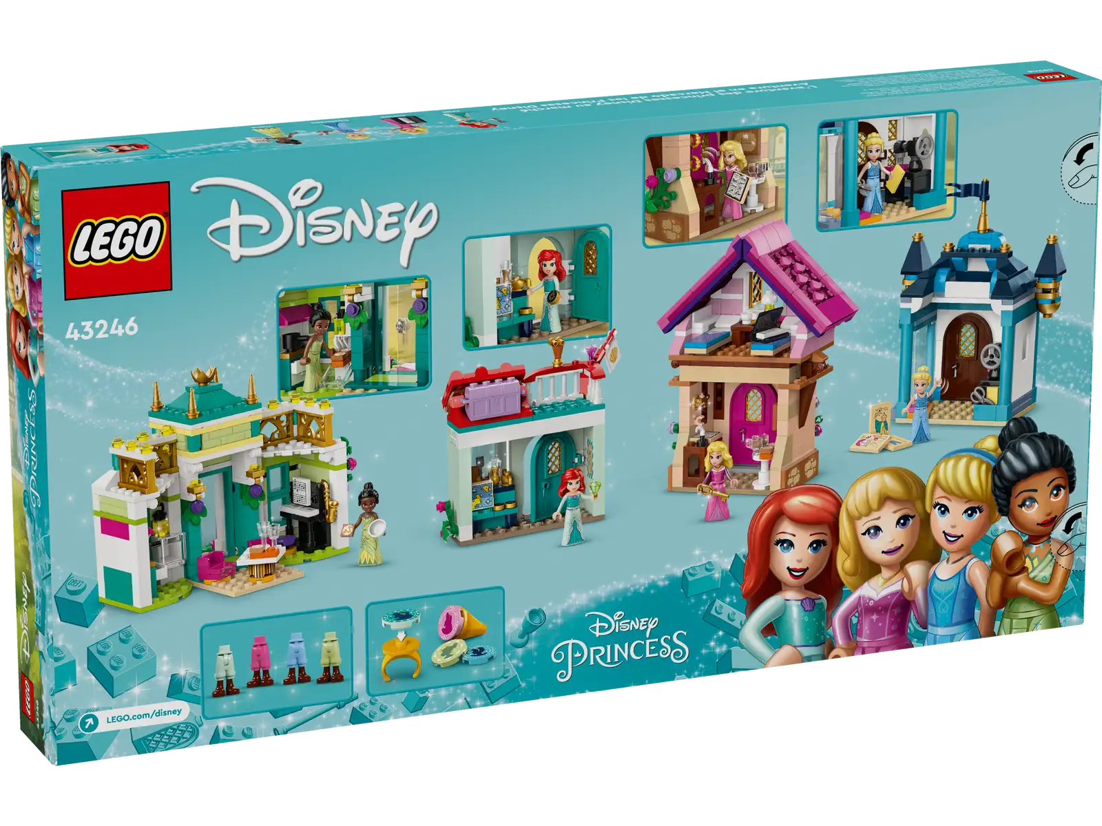 43246-1 Princess Market Adventure Retail Box of Lego® Set of Princess Market Adventure