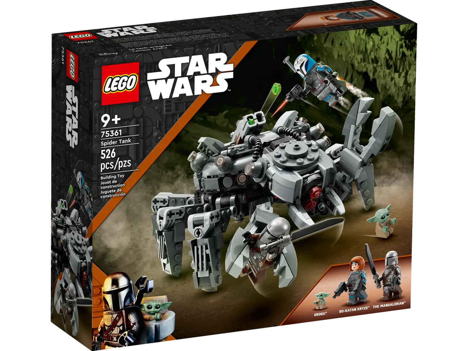 75361-1 Spider Tank Retail Box of Lego® Set of Spider Tank