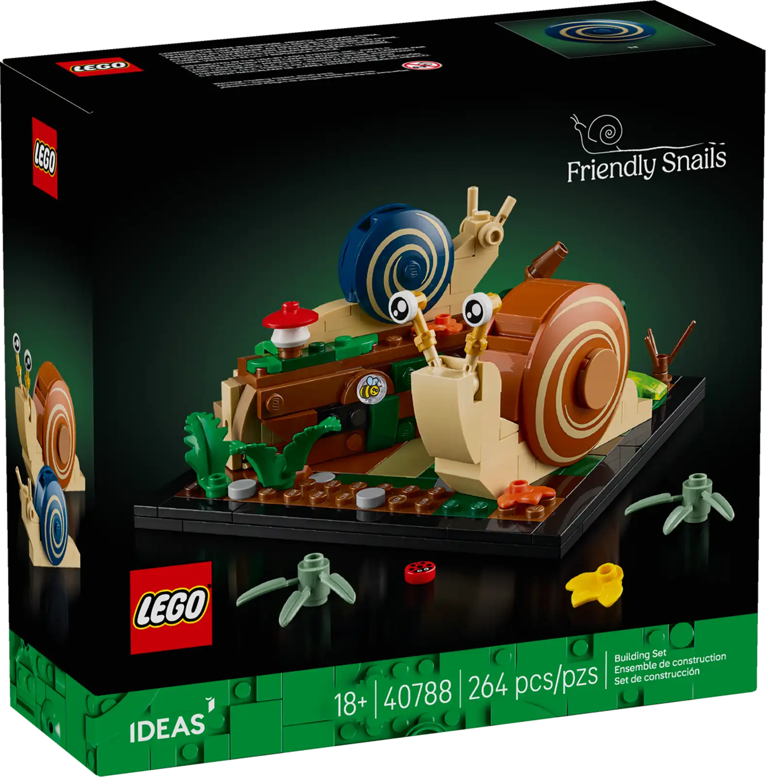 40788-1 Friendly Snails Retail Box of Lego® Set of Friendly Snails