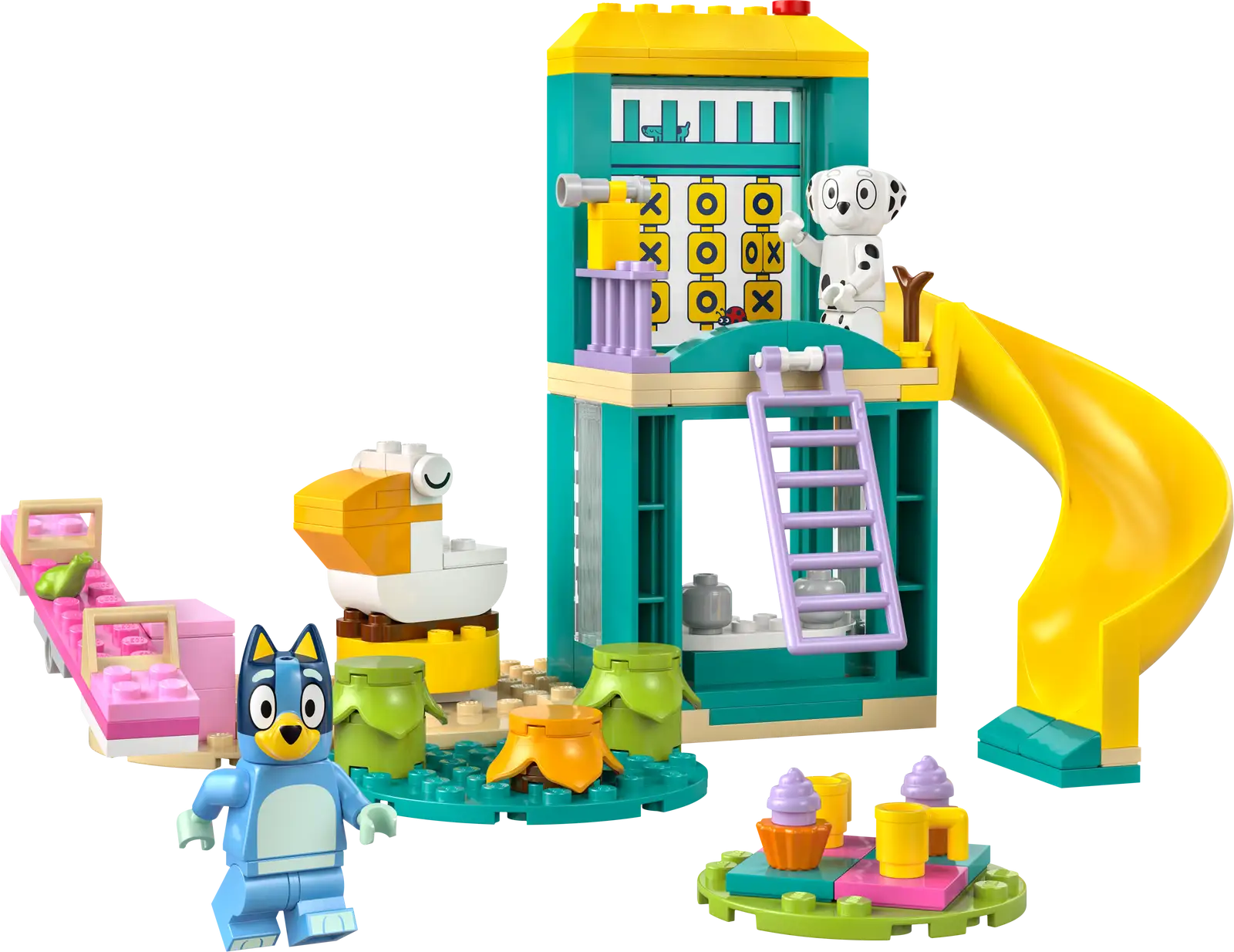 Completely Built Lego® Set of Playground Fun with Bluey