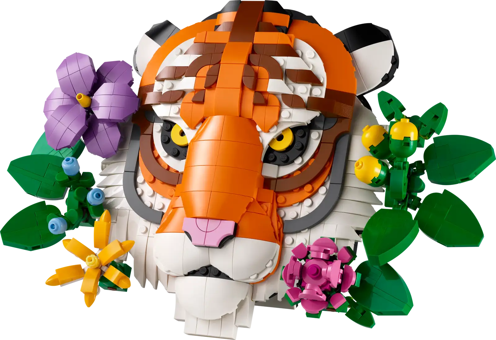Completely Built Lego® Set of Tiger