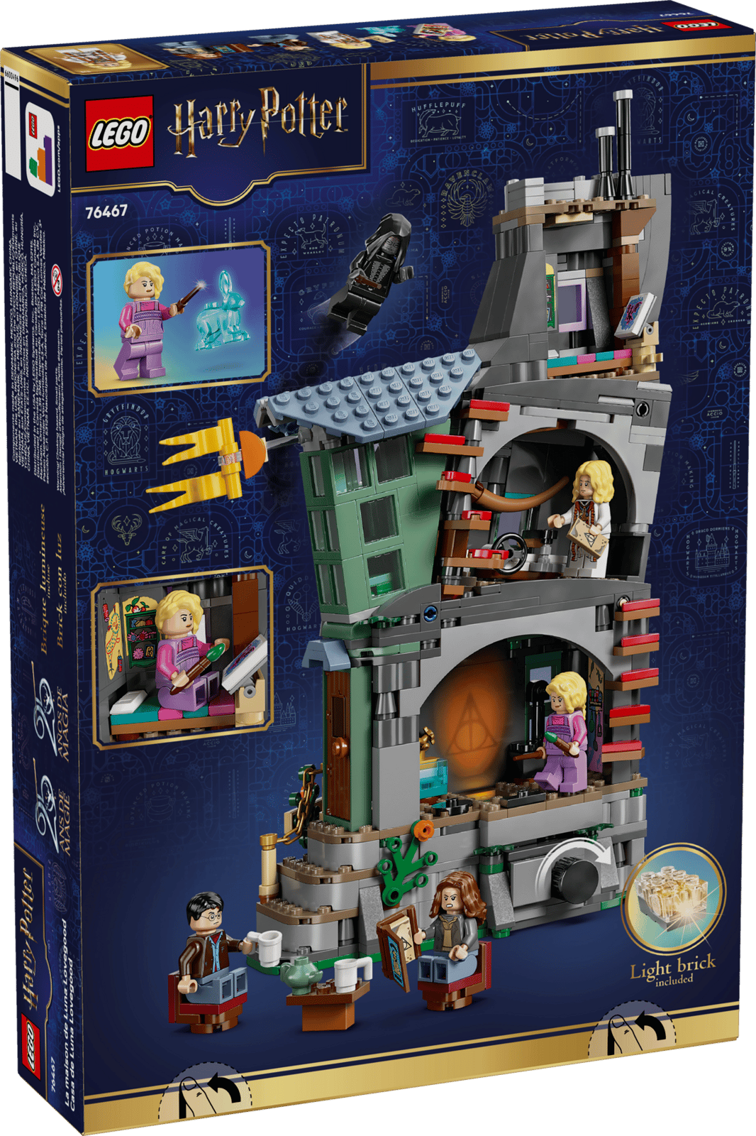 76467-1 Luna Lovegood's House Retail Box of Lego® Set of Luna Lovegood's House
