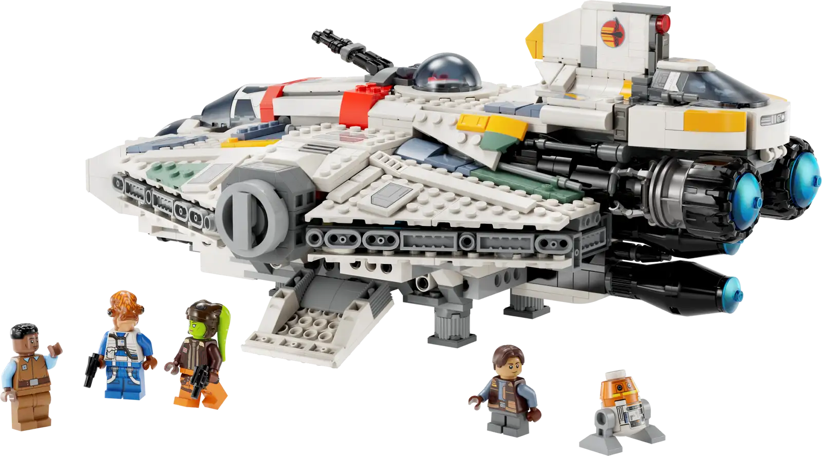 Completely Built Lego® Set of Ghost & Phantom II