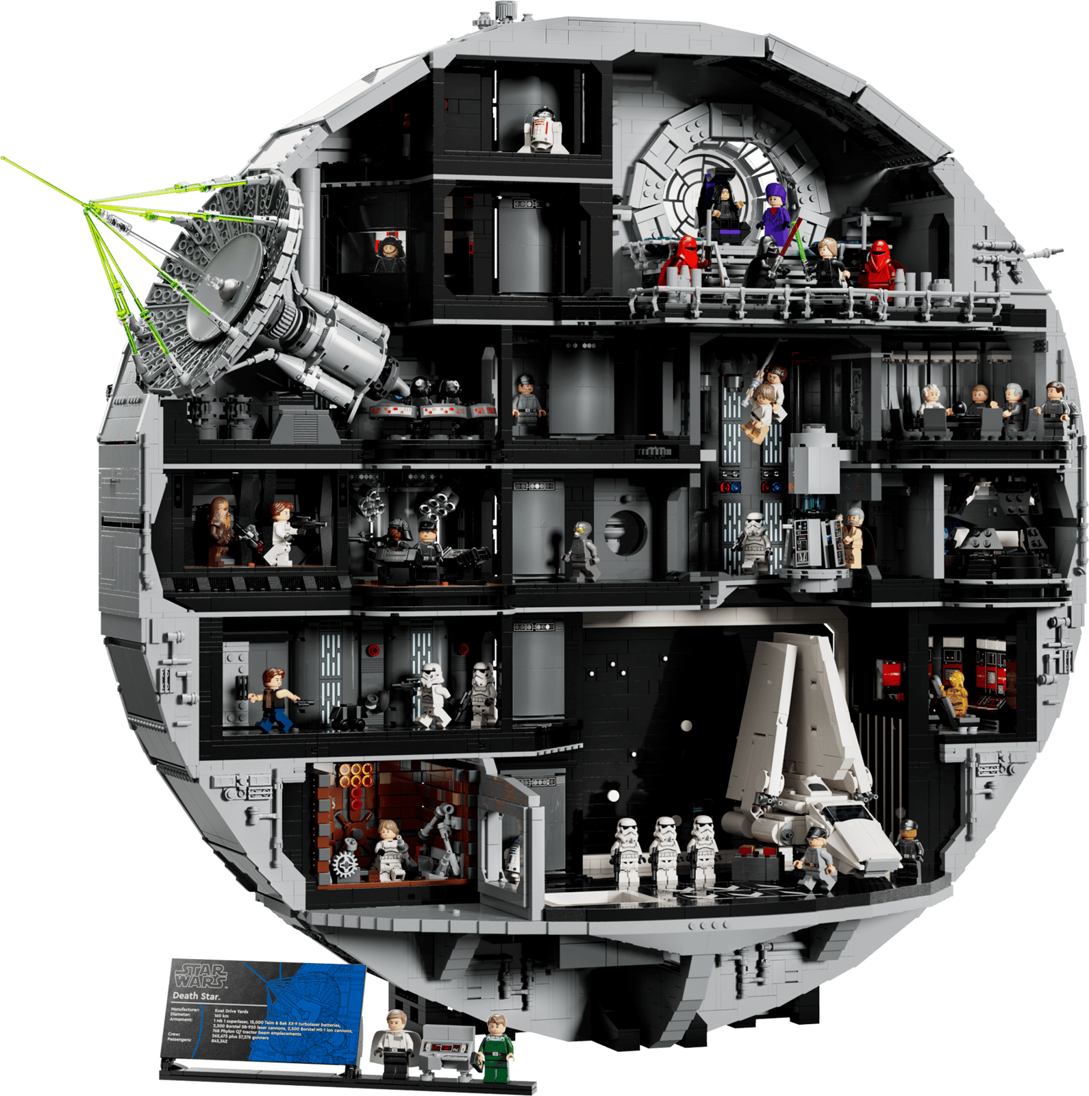 Completely Built Lego® Set of Death Star