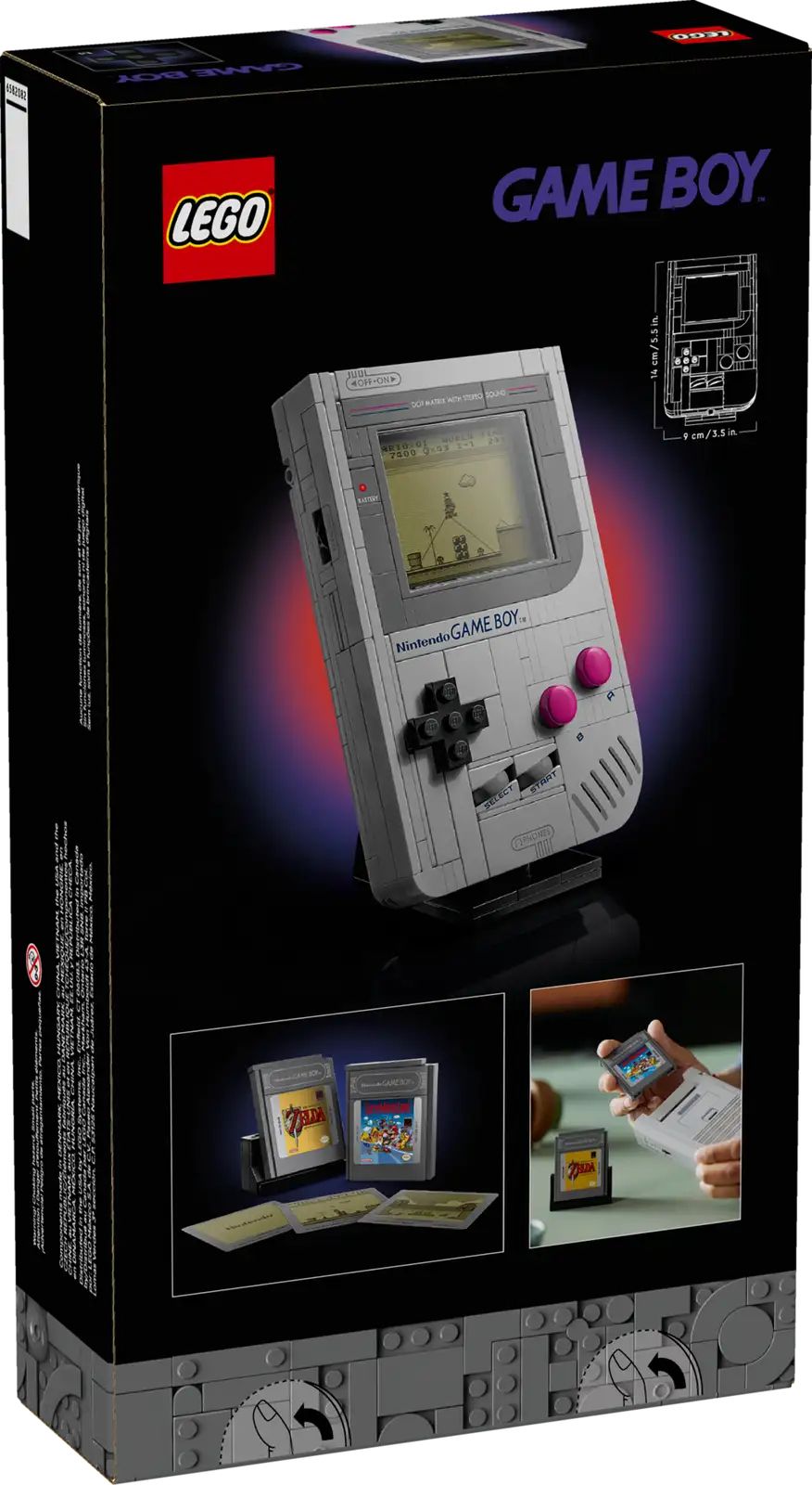 72046-1 Game Boy Retail Box of Lego® Set of Game Boy