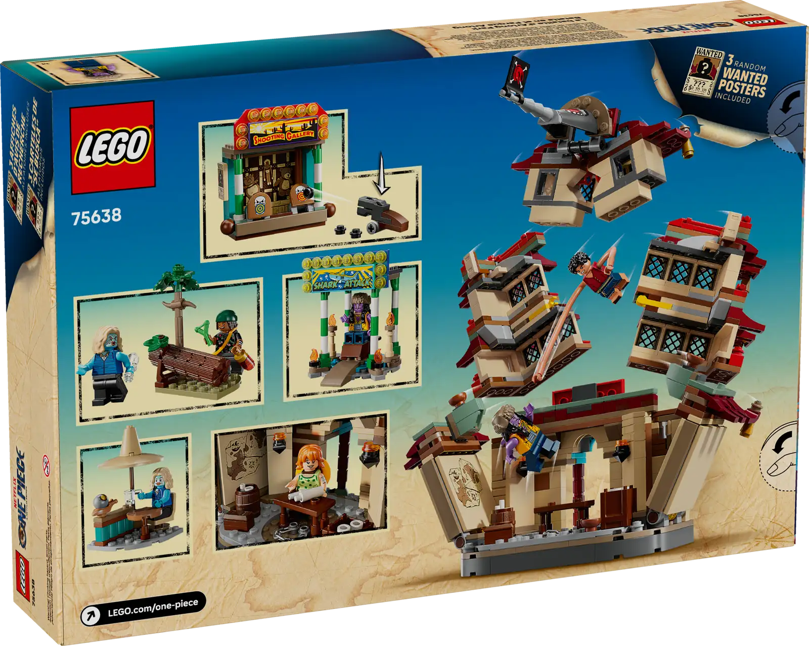 75638-1 Battle at Arlong Park Retail Box of Lego® Set of Battle at Arlong Park