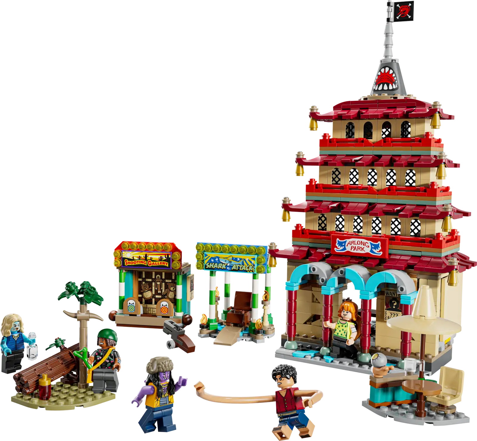 Completely Built Lego® Set of Battle at Arlong Park