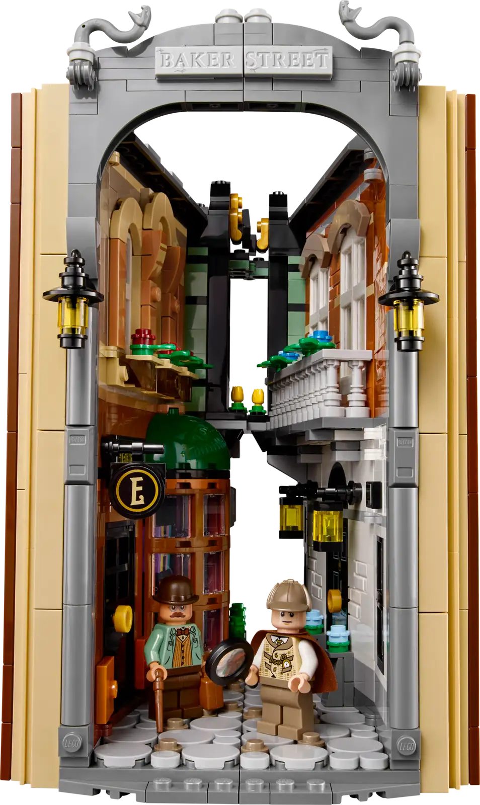 Completely Built Lego® Set of Sherlock Holmes: Book Nook