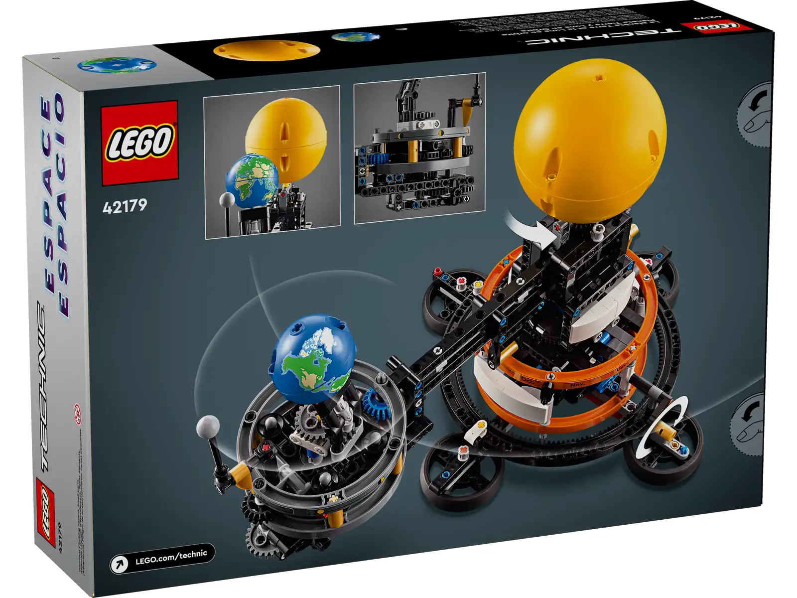 42179-1 Planet Earth and Moon in Orbit Retail Box of Lego® Set of Planet Earth and Moon in Orbit