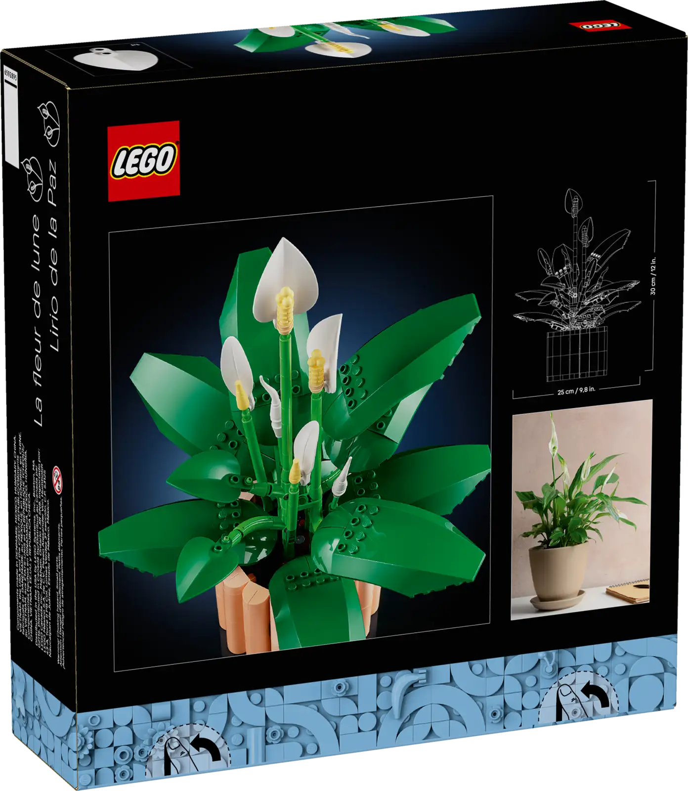 11504-1 Peace Lily Retail Box of Lego® Set of Peace Lily