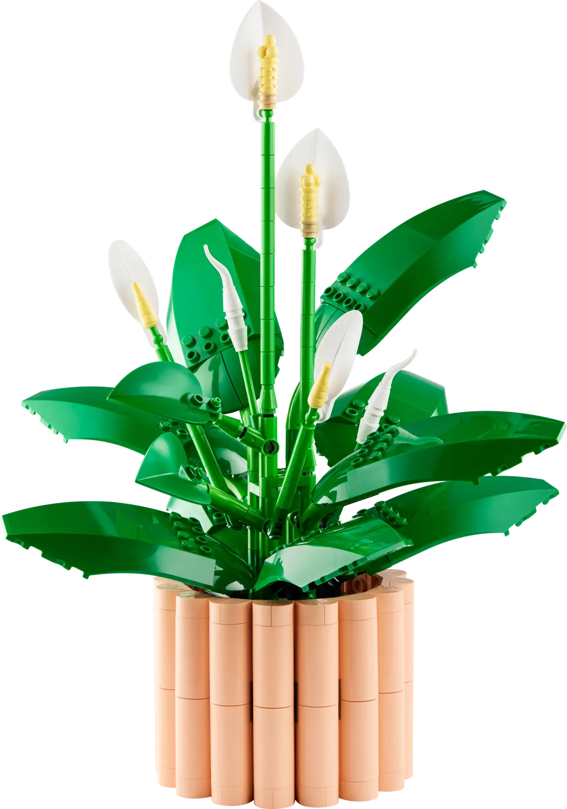 Completely Built Lego® Set of Peace Lily
