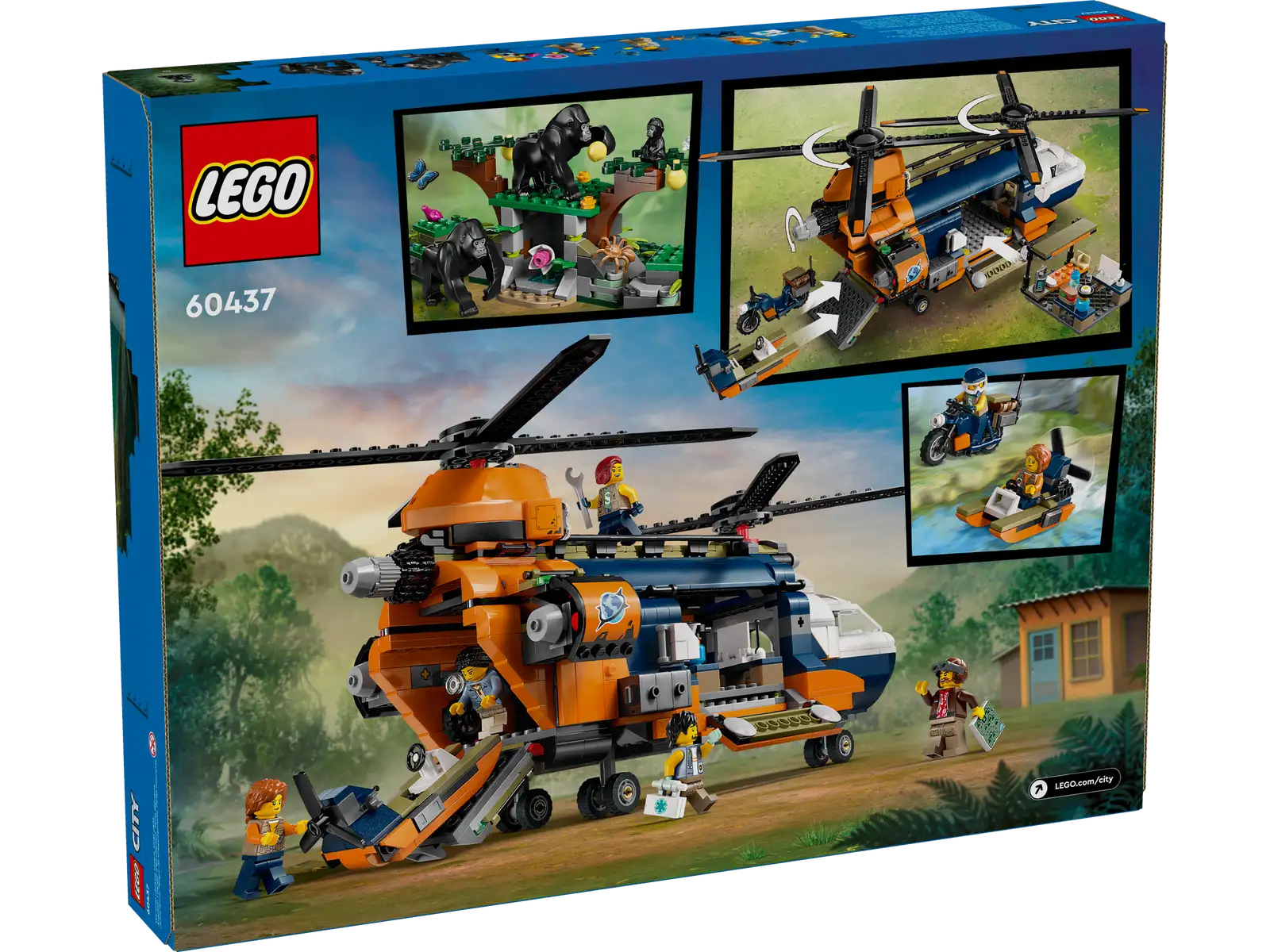 Retail Box of Lego® Set of Jungle Explorer Helicopter