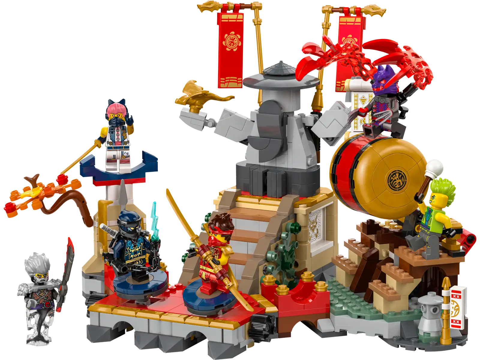 Completely Built Lego® Set of Tournament Battle Arena