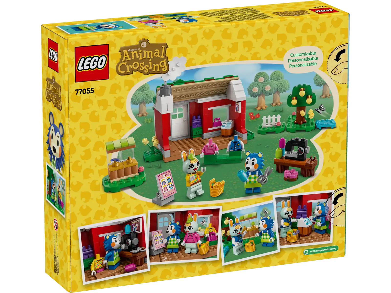 77055-1 Able Sisters' Clothing Shop Retail Box of Lego® Set of Able Sisters' Clothing Shop