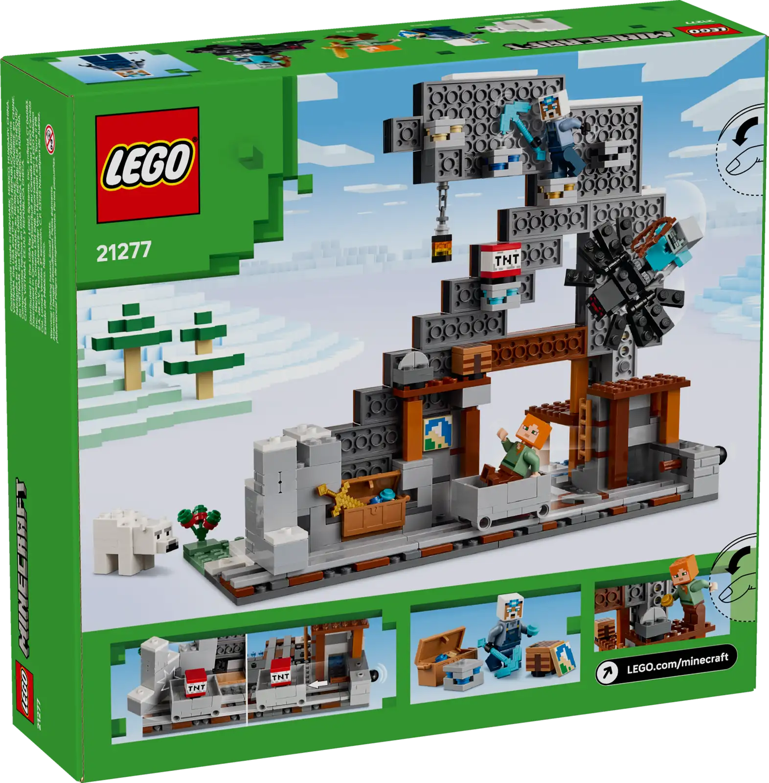 21277-1 The Pickaxe Mine Retail Box of Lego® Set of The Pickaxe Mine