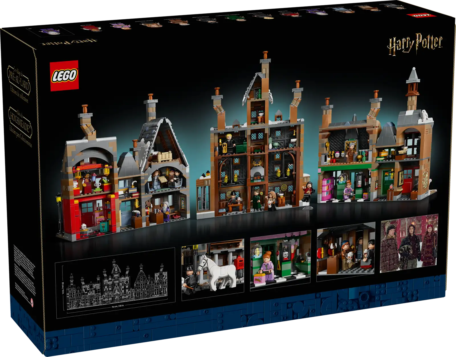 76457-1 Hogsmeade Village – Collectors' Edition Retail Box of Lego® Set of Hogsmeade Village – Collectors' Edition