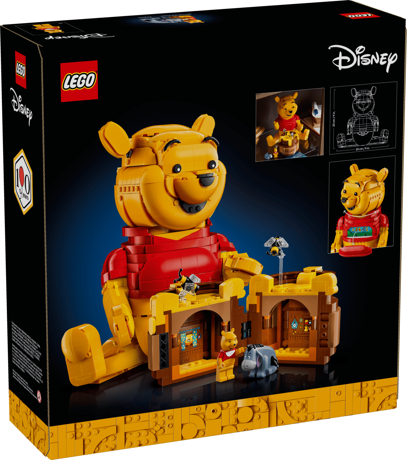 43300-1 Winnie the Pooh Retail Box of Lego® Set of Winnie the Pooh