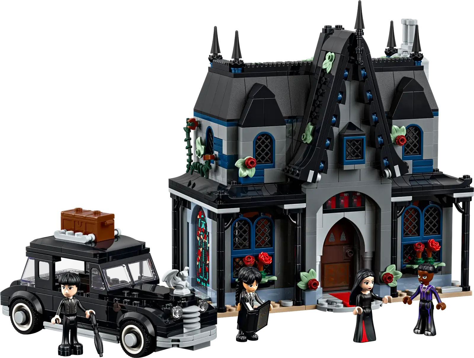 Completely Built Lego® Set of Morticia's Cottage